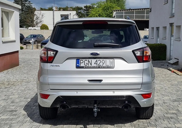 Ford Kuga cena 77900 przebieg: 71000, rok produkcji 2017 z Bielsk Podlaski małe 704